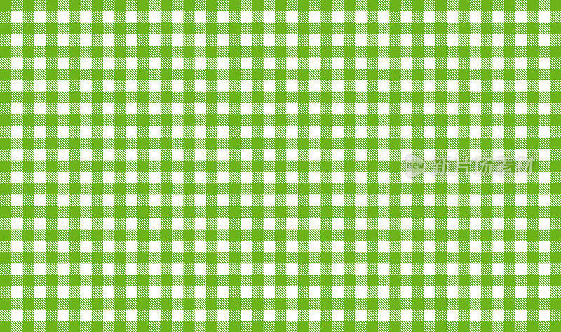 绿色和白色的桌布桌布的背景