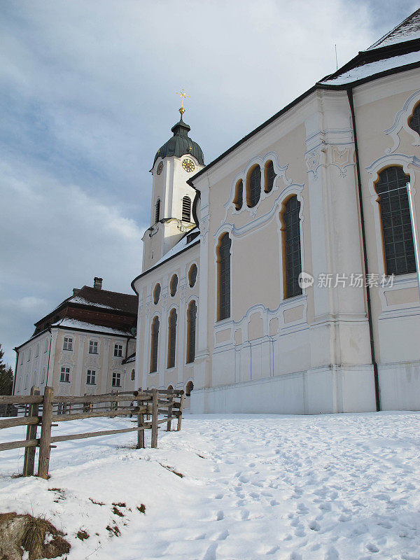 Wieskirche,巴伐利亚