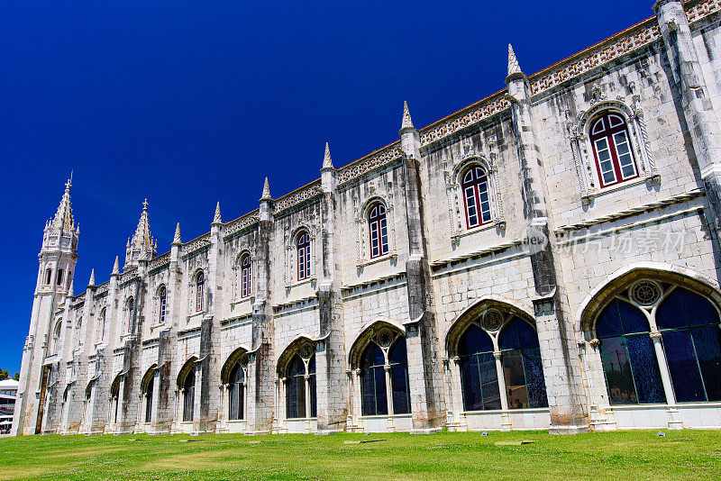 Jerónimos修道院(Hieronymites修道院)Belém，里斯本，葡萄牙
