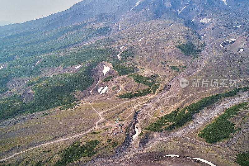 阿瓦钦斯基火山山麓