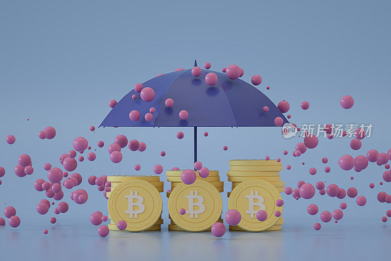 比特币的雨伞和雨滴，金融保险，保护