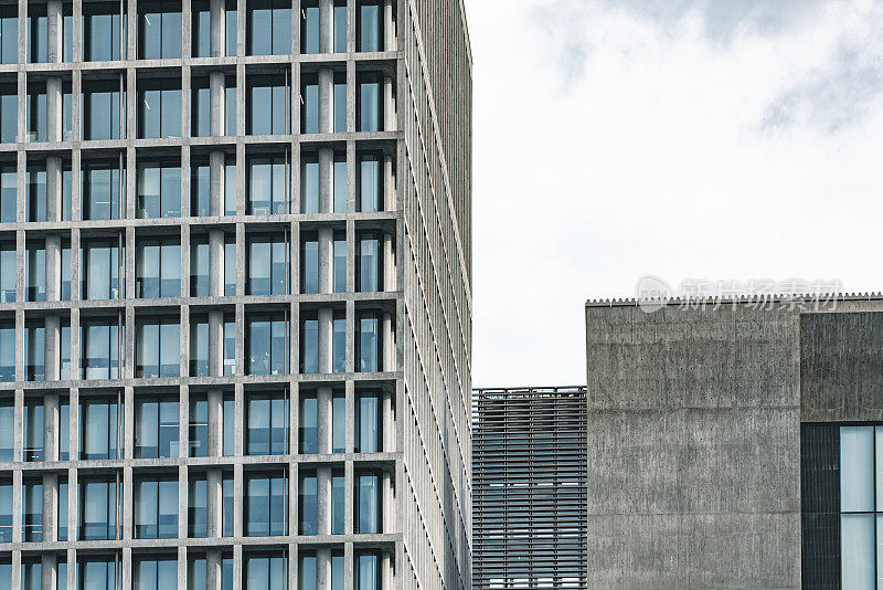 香港市区建筑工地