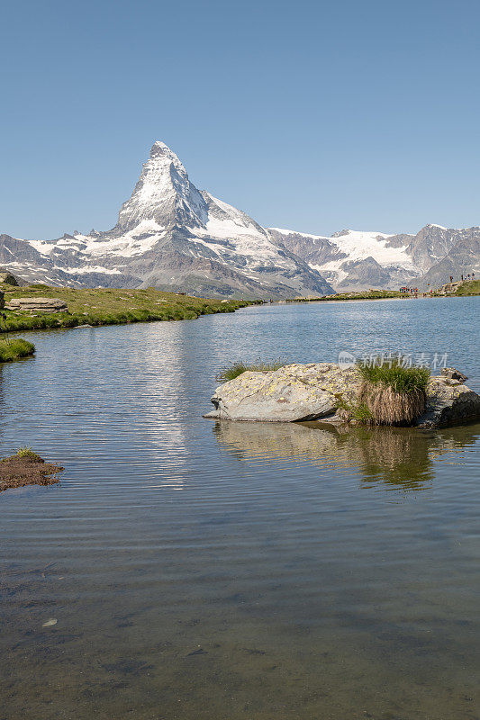 瑞士采尔马特著名的马特洪峰