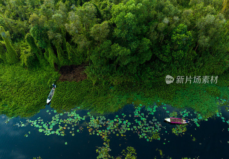 龙安省潭腊湿地生态旅游区