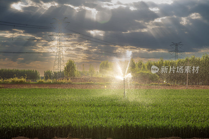 节水设备是用来灌溉农田的