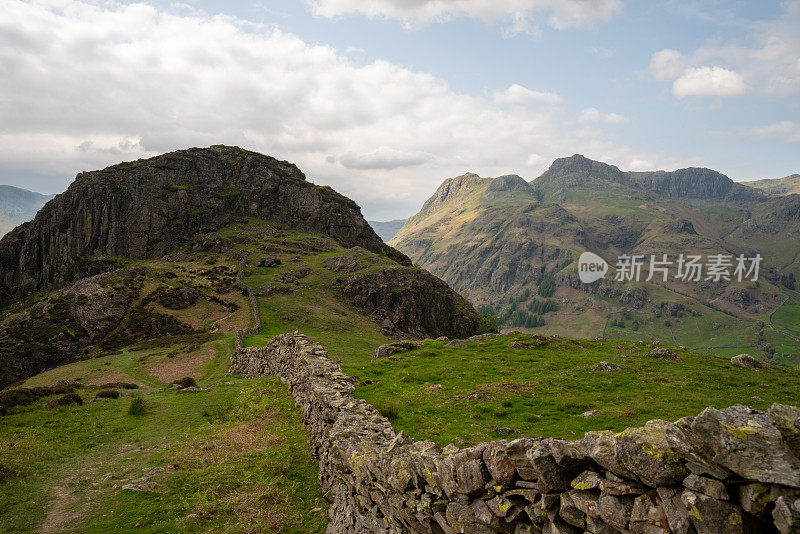 朗代尔派克，湖区，英格兰，英国