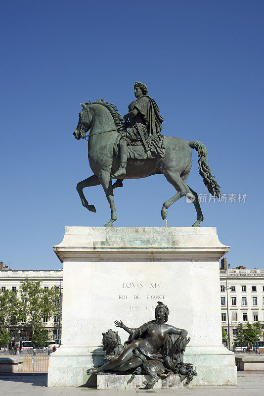 路易十四雕像，里昂