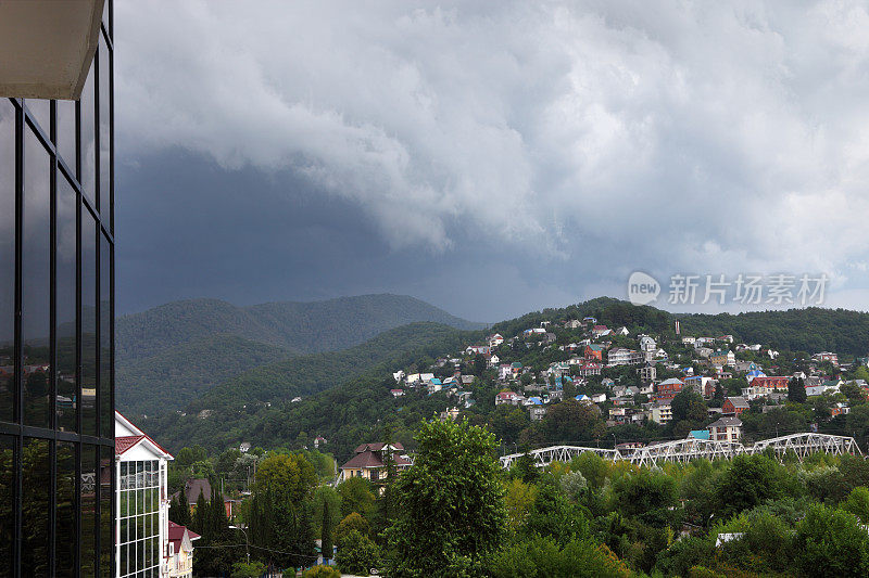 索契，Lazarevskoye村，俄罗斯。