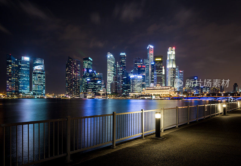 新加坡城市夜景