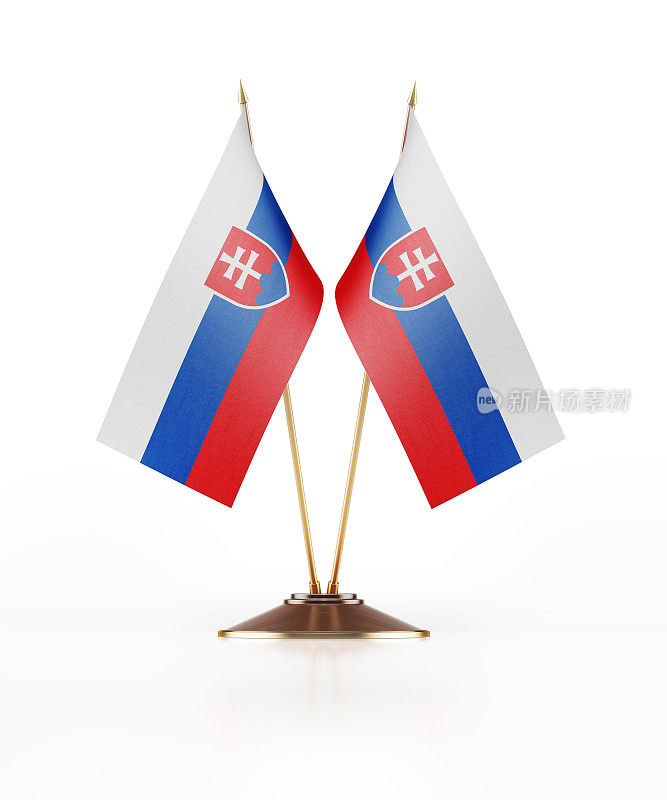 斯洛伐克小型国旗