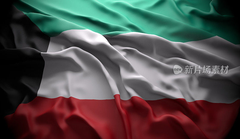 科威特国家官方国旗
