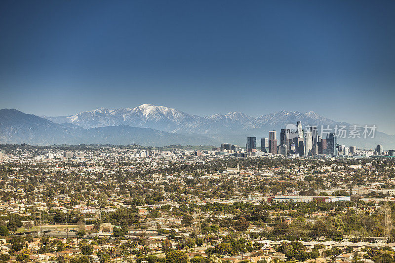 洛杉矶城市天际线