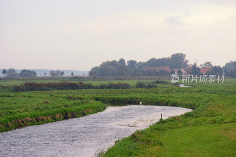 Havelland的典型村庄(德国)