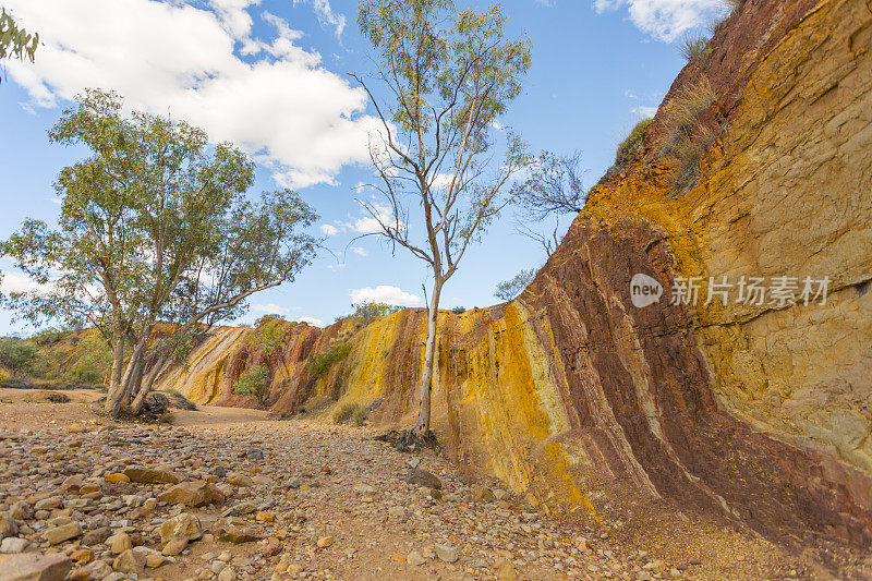 澳大利亚北领地的赭石矿坑