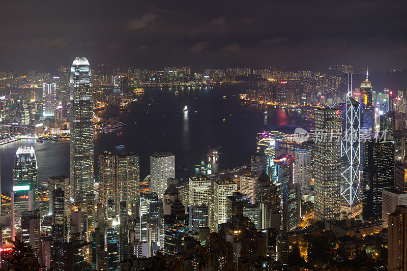 香港的天际线