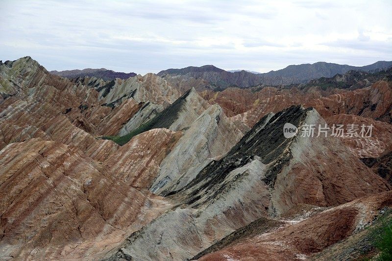 中国甘肃张掖丹霞地貌地质公园