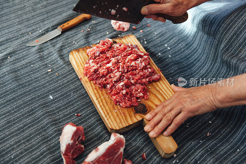 切肉