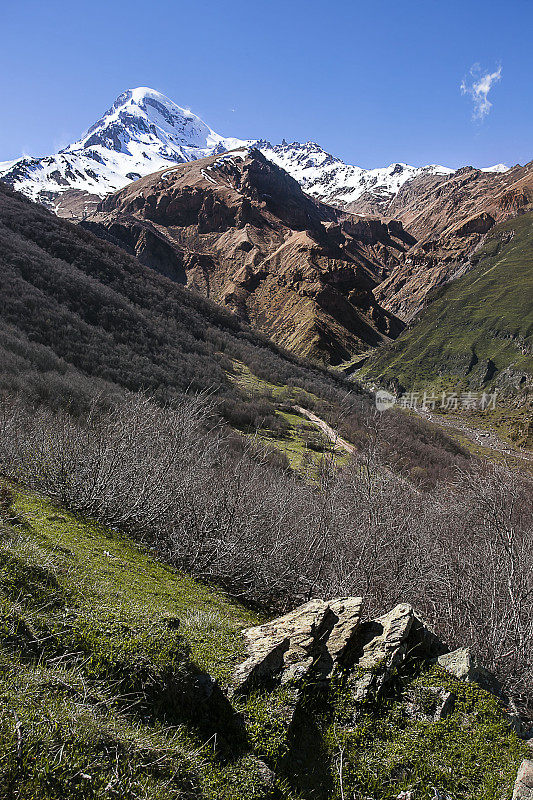 格鲁吉亚的卡兹贝格山