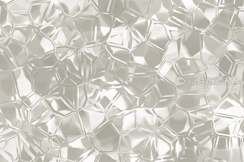银白色钻石水晶珍珠灰色假日背景摘要石英矿物宝石纹理
