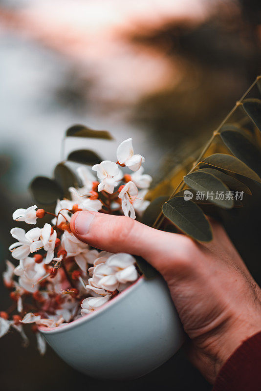 插花茶杯