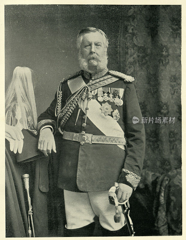 萨克森-魏玛的爱德华王子将军，英国军官
