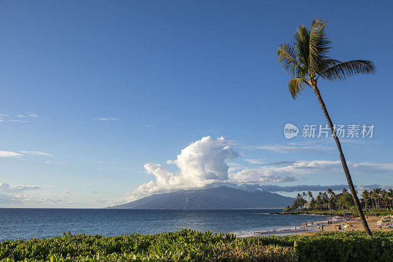 Wailea海滩,毛伊岛。