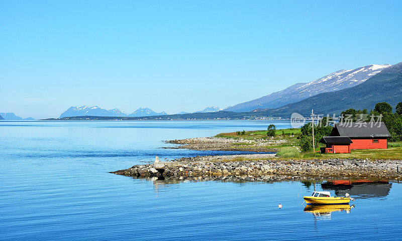 Lyngen峡湾,挪威