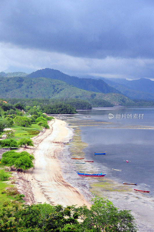 东帝汶北海岸的赫拉海滩