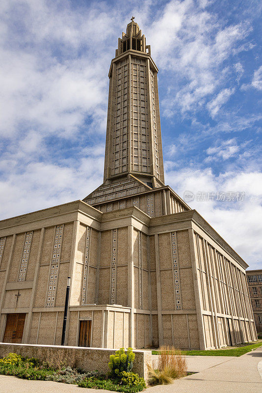 法国诺曼底勒阿弗尔圣约瑟夫教堂