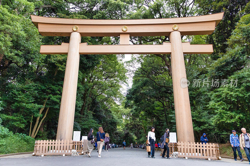 代代木公园鸟居门