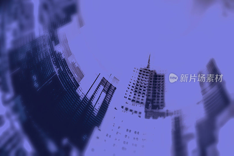 模糊办公建筑背景