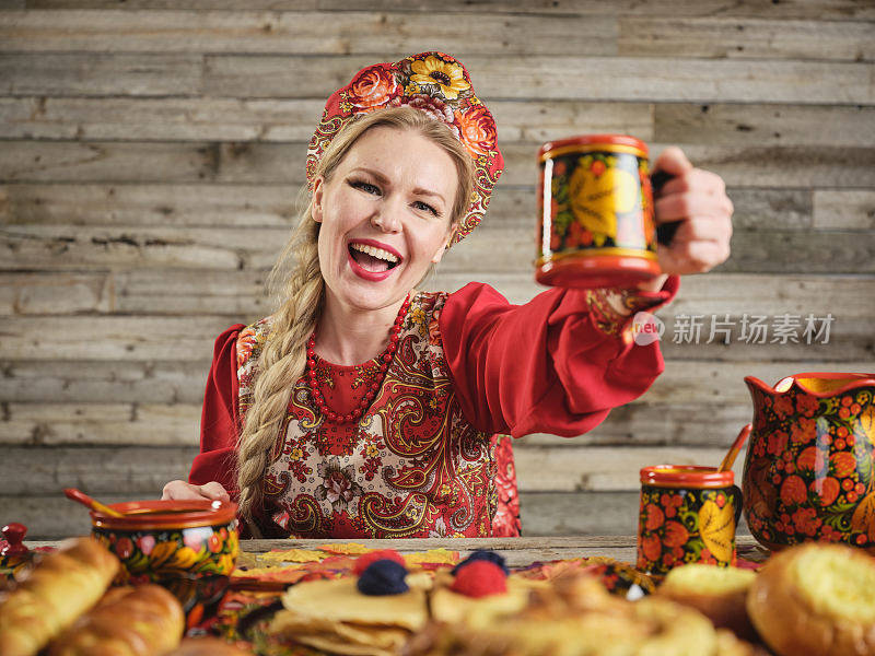 传统的俄罗斯女人