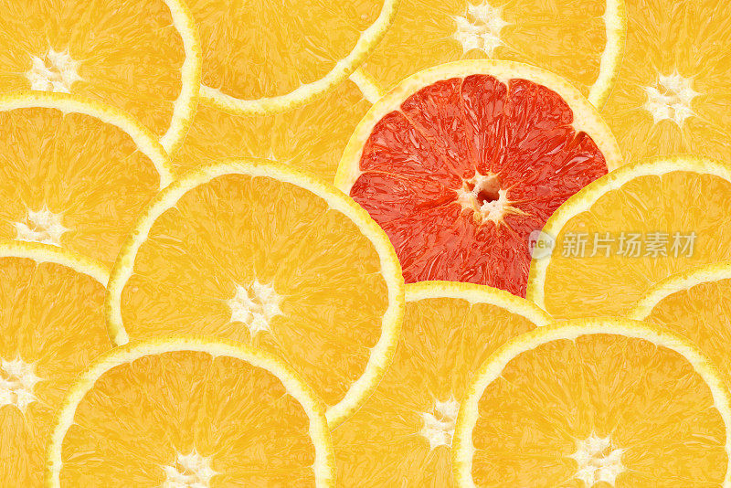 橙子的背景