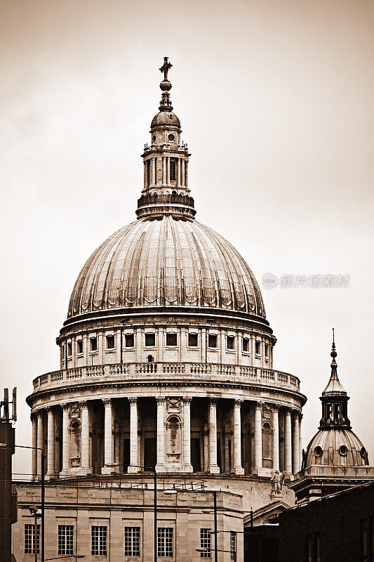 伦敦城的圣保罗大教堂