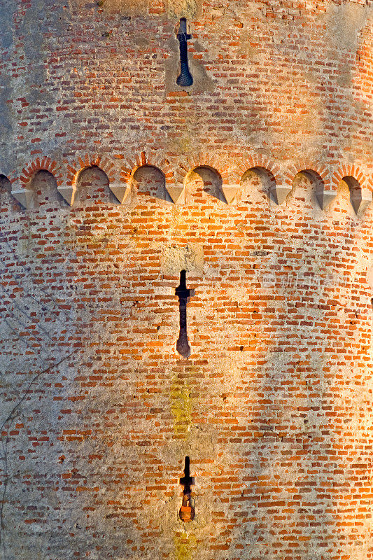 中世纪的瞭望塔