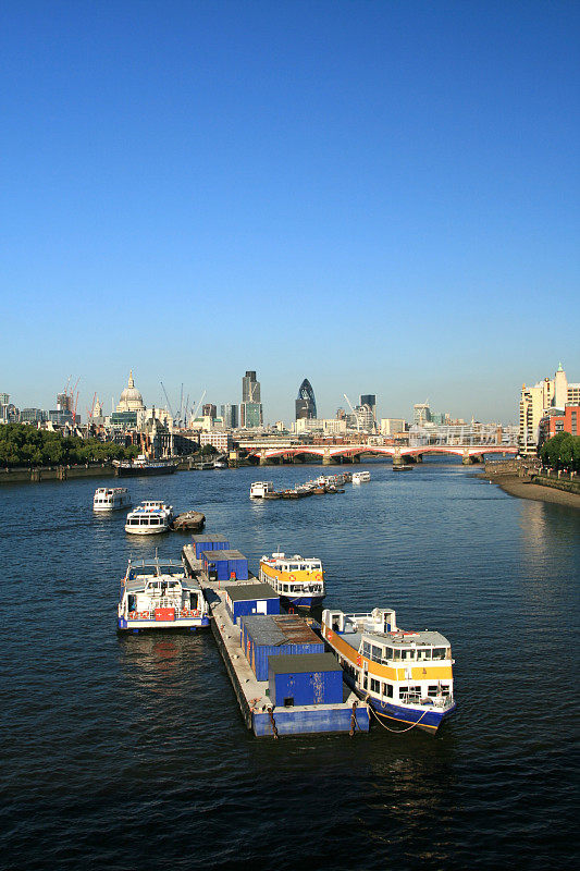 英国伦敦的泰晤士河