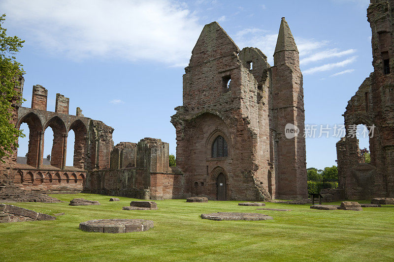 阿布罗斯修道院遗址，苏格兰
