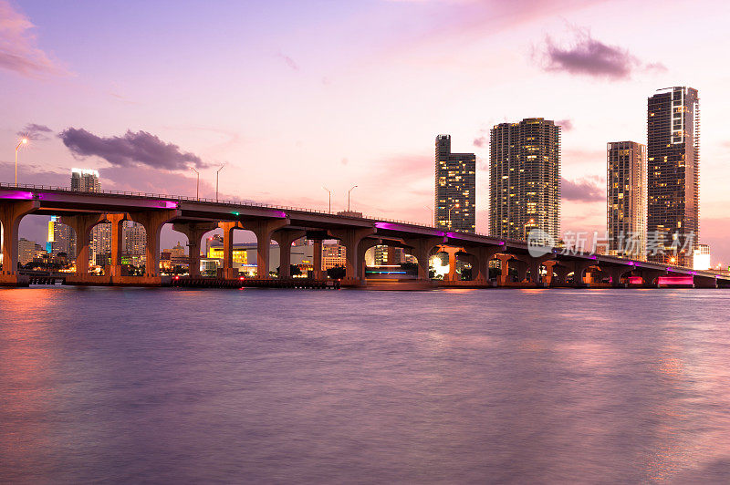 迈阿密夜景