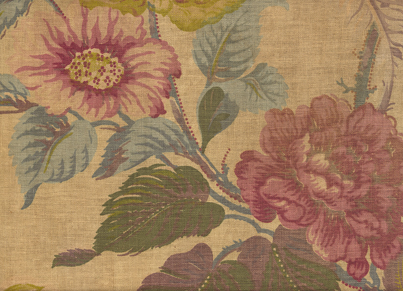 古董花卉织物#1
