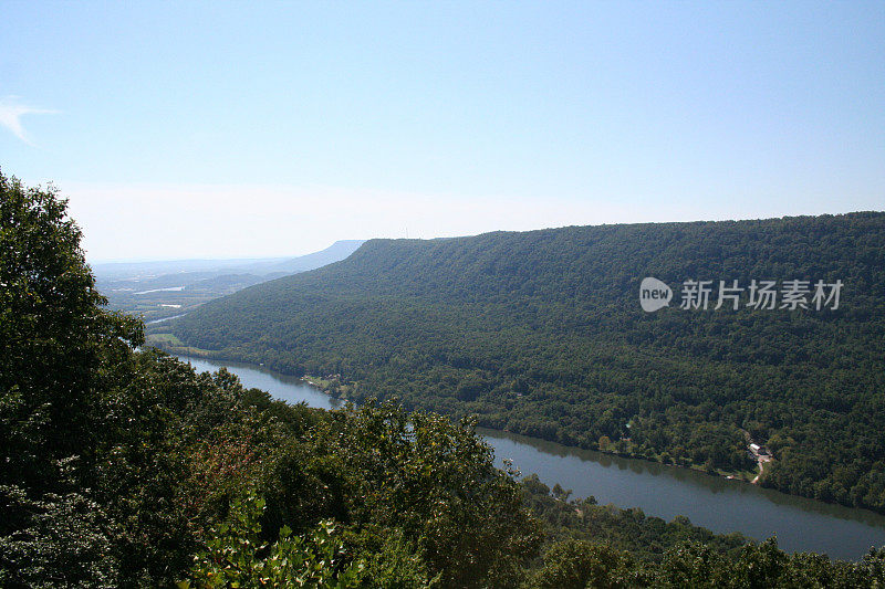 田纳西河峡谷-田纳西州查塔努加