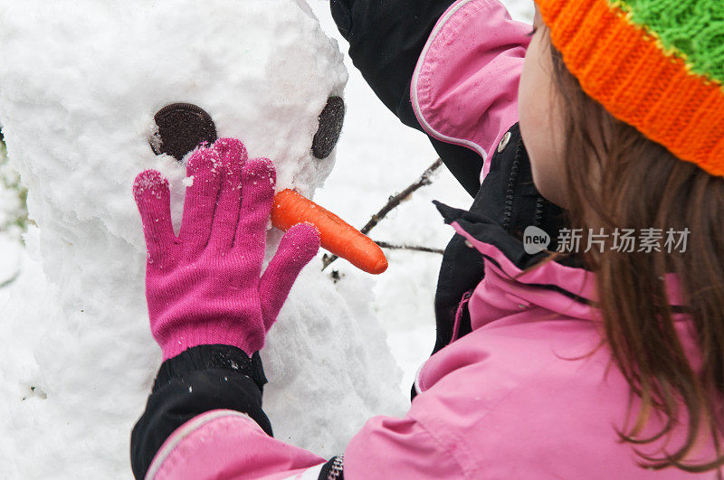 建立一个雪人