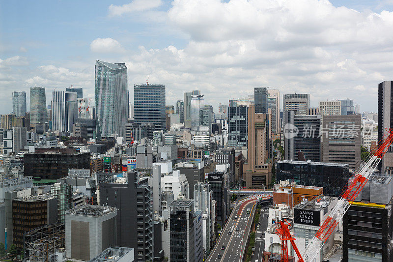 日本东京天际线