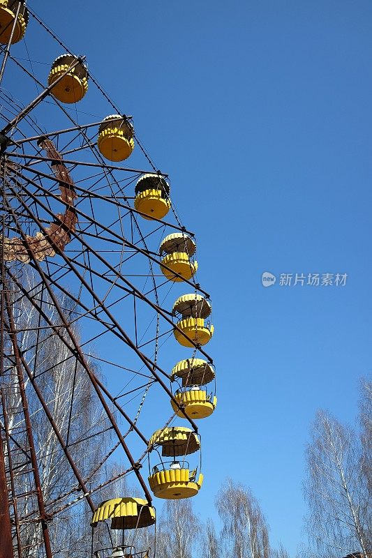 切尔诺贝利灾难废弃建筑