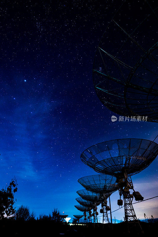天文观测台和星星