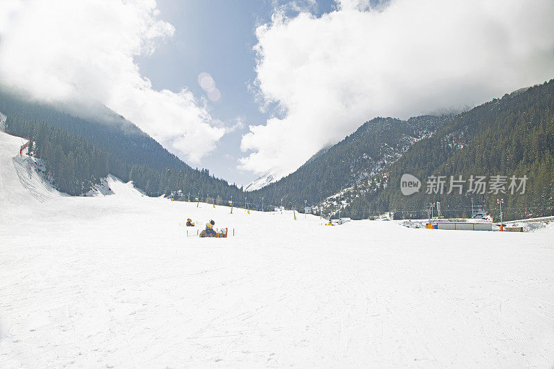 冬季滑雪胜地