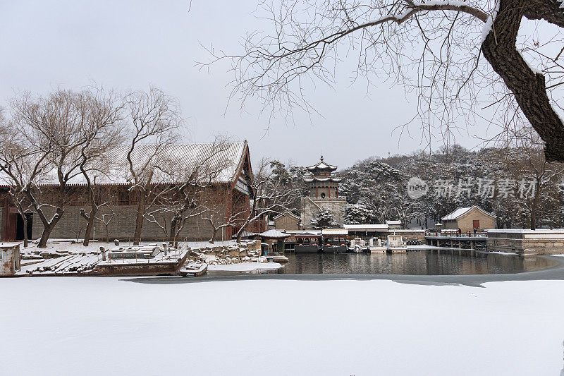 雪后的颐和园