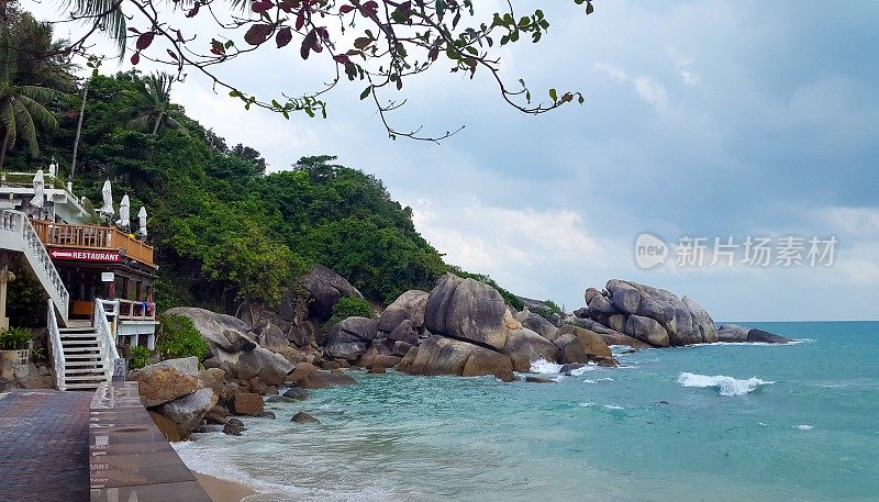 泰国苏梅岛珊瑚湾海滩及水晶湾海滩