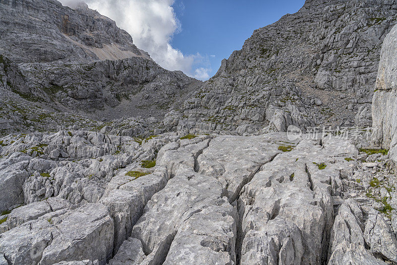 特里格拉夫国家公园，朱利安阿尔卑斯高山中的喀斯特地貌