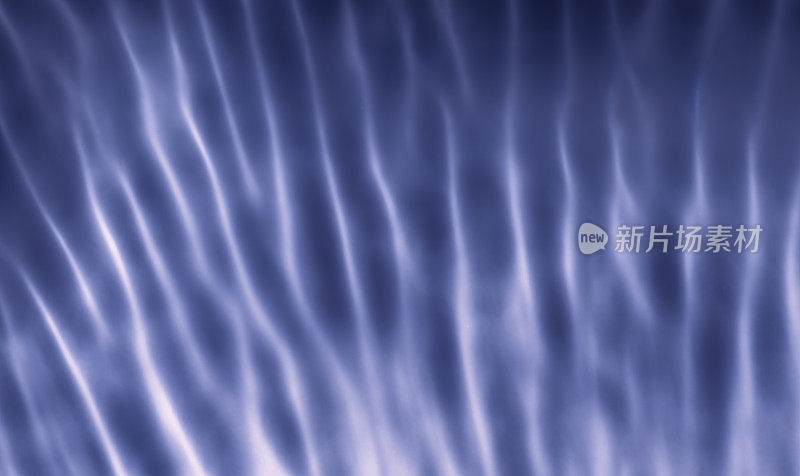 抽象的蓝色波浪图案背景