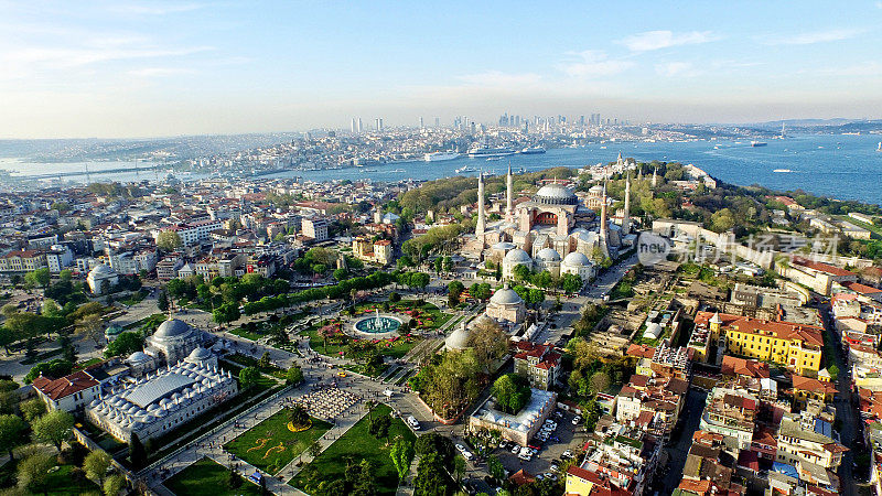 伊斯坦布尔鸟瞰图